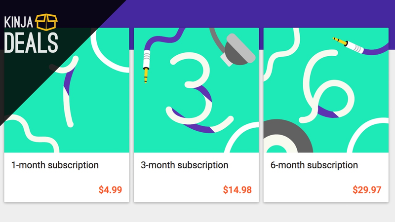 Illustration for article titled Today's Best Deals: Super-Thin MacBooks, Half Price Google Play Music, and More